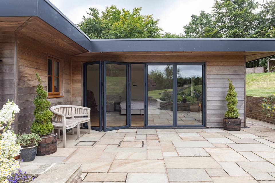 Solar Control Glass bi-fold doors
