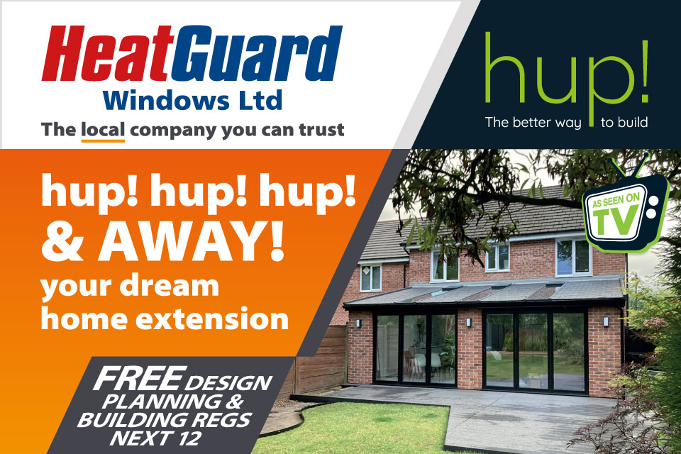 hup! hup! hup! and away